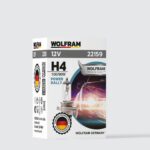 H4 Ampul Standart Işık Tablalı P45T 12V 100/90W 22159